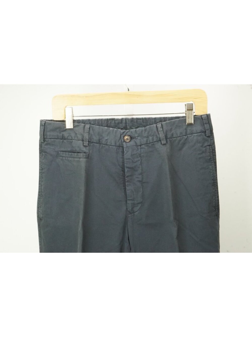 Burberry London Blue Cotton Chino Pants Sz 48 EU BRAND NEW